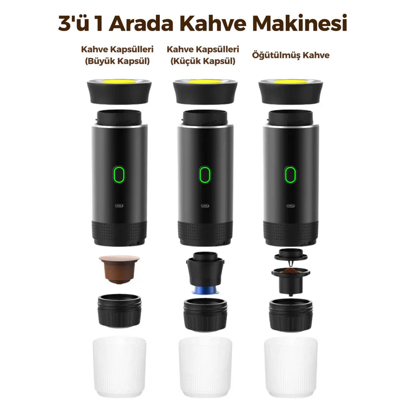 MNDStore™ Taşınabilir Espresso Kahve Makinesi