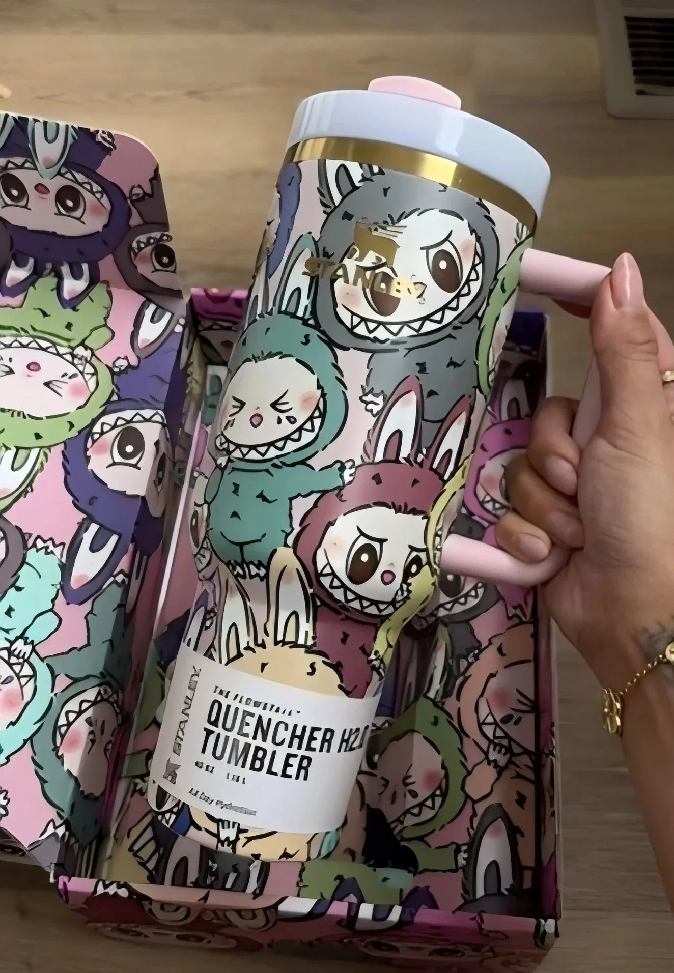 Labubu Stanley In-Car Insulated Cup