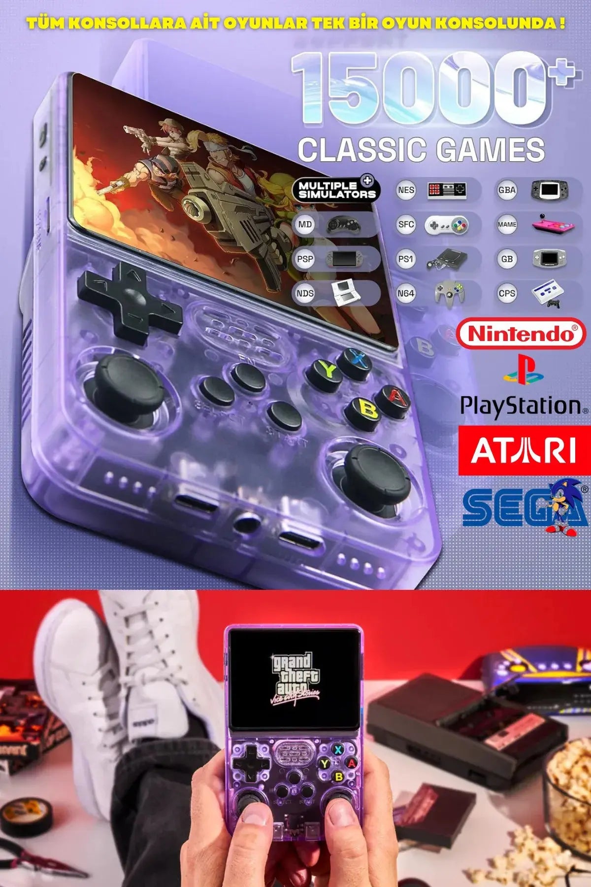 Retro Oyun Konsolu