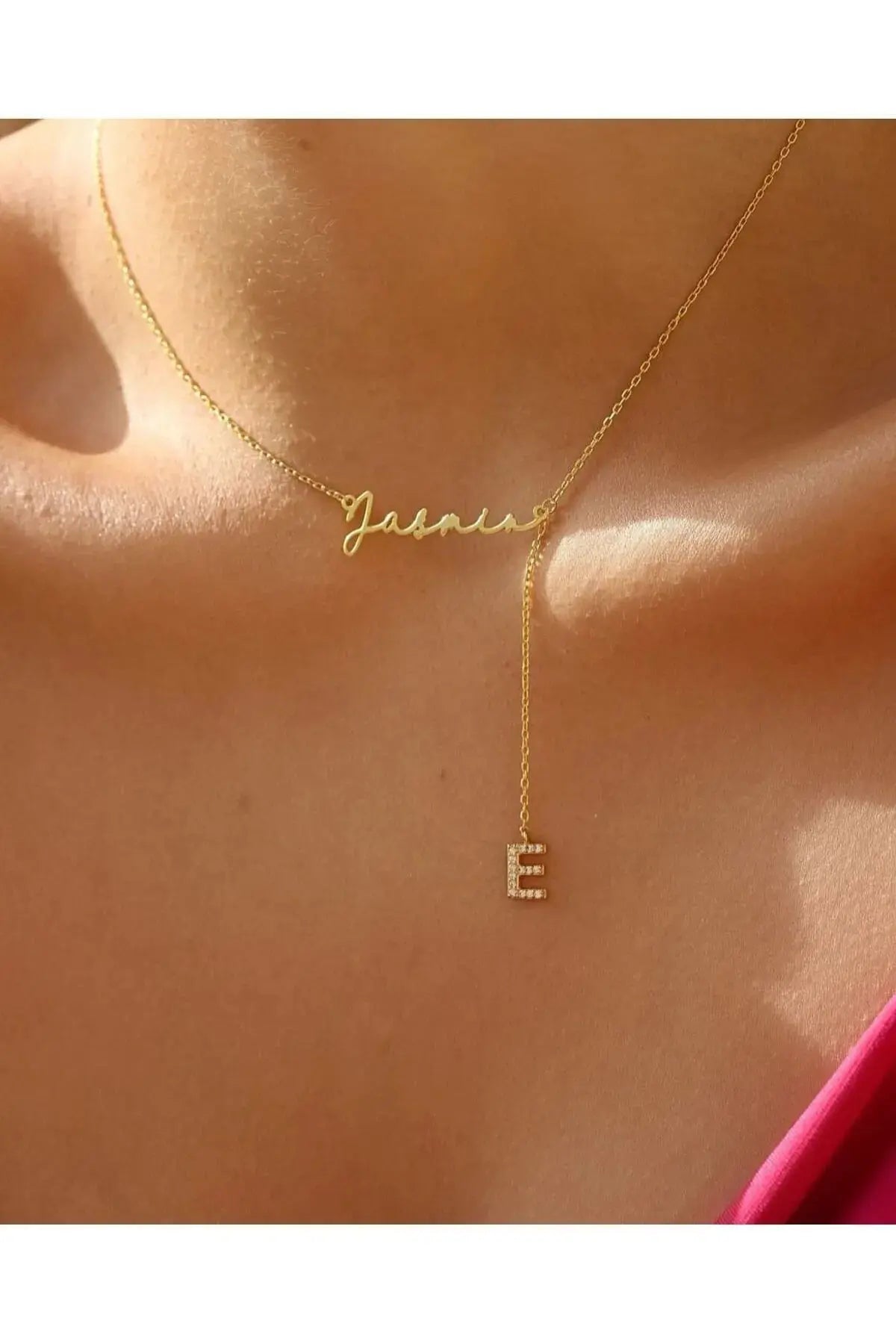 İsimli Harfli Kolye