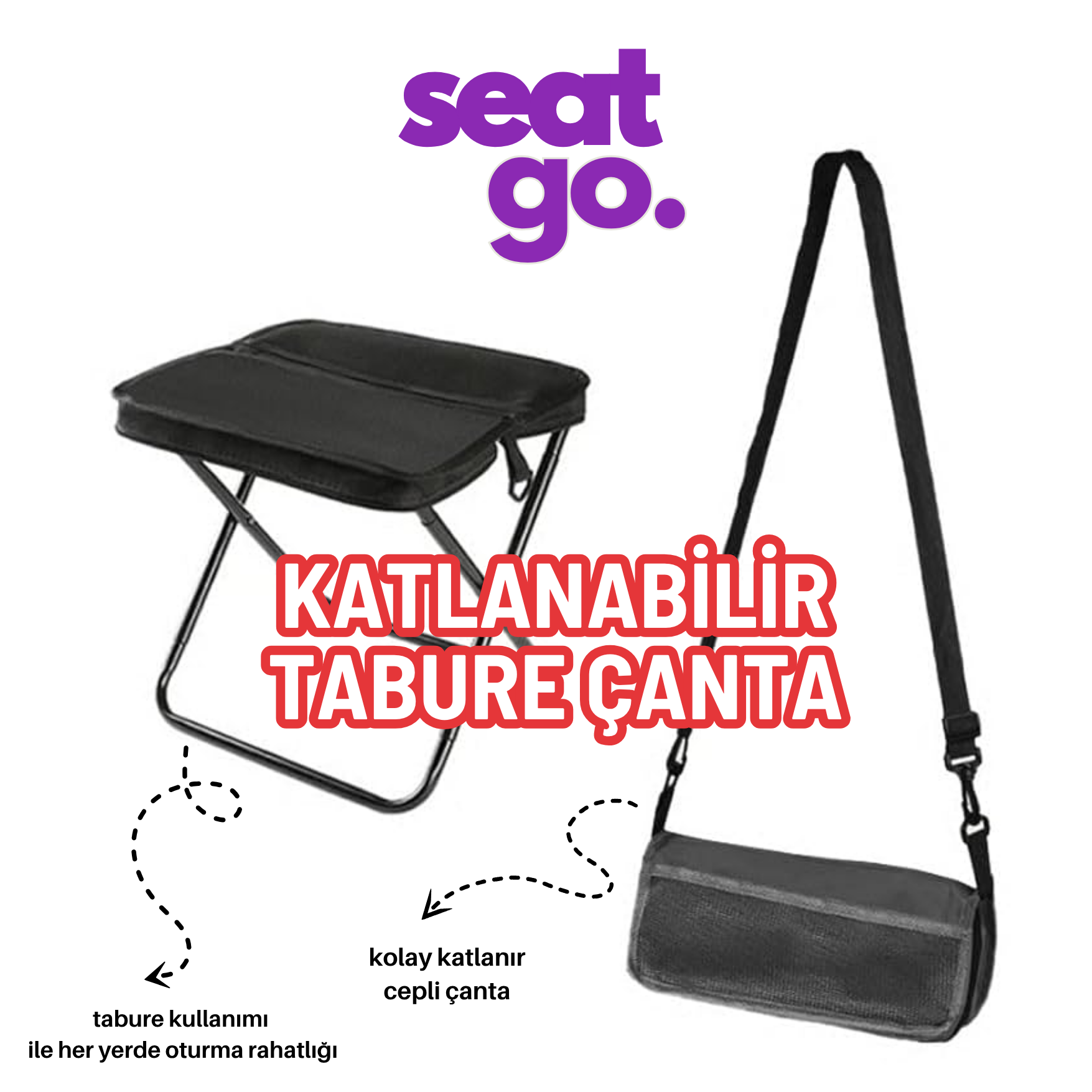 Katlanabilir Çanta Sandalye