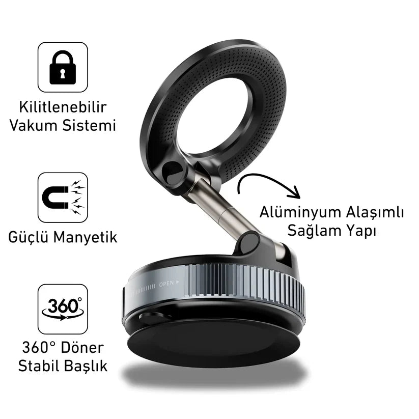 MNDStore™ Vakumlu Manyetik Telefon Tutucu