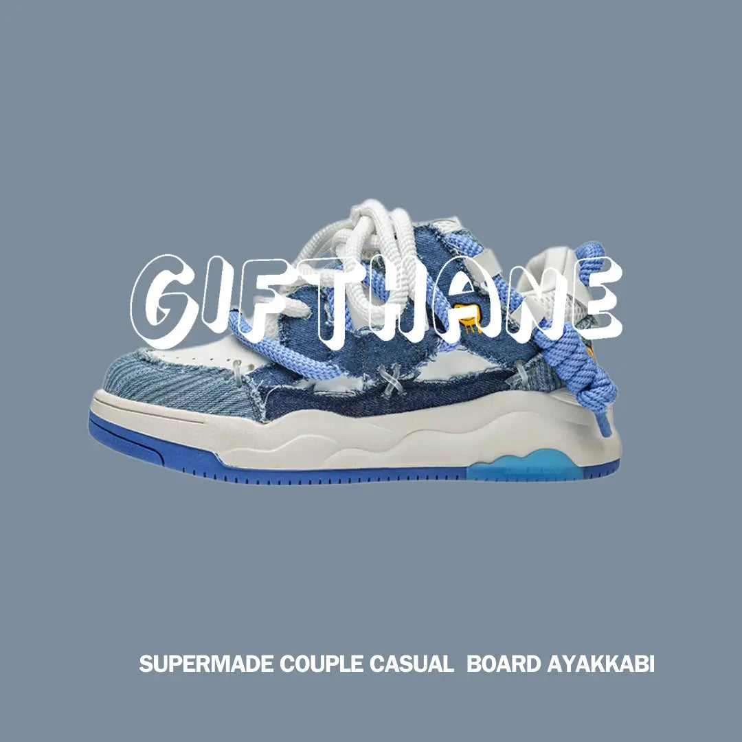 Gifthane Supermade Couple Casual Board Shoes