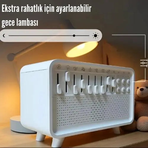 Beyaz Gürültü Aromaterapi Hava Nemlendirici Difüzör