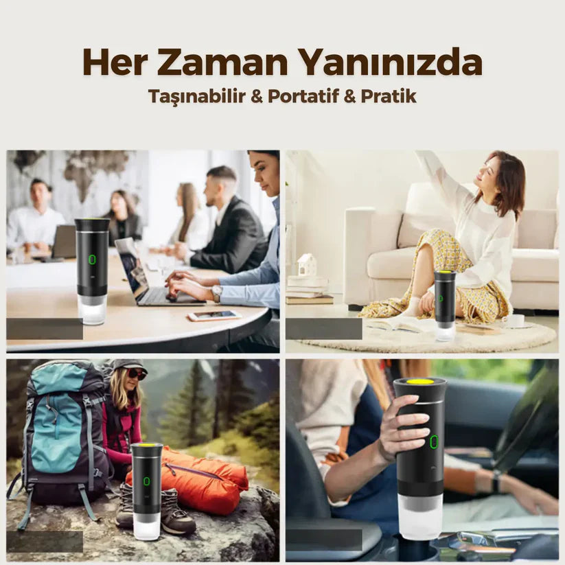 MNDStore™ Taşınabilir Espresso Kahve Makinesi