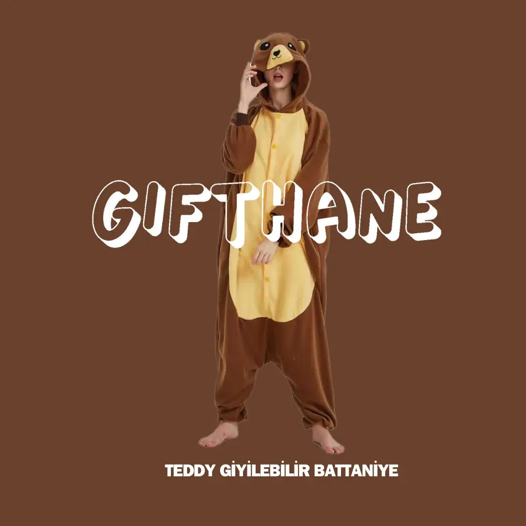 Teddy Giyilebilir Battaniye