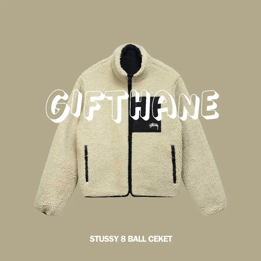 Stussy 8 Ball Fleece Ceket