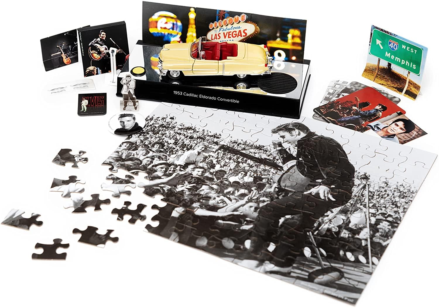 Elvis Presley Advent Calendar with 1953 Cadillac Eldorado 1:37