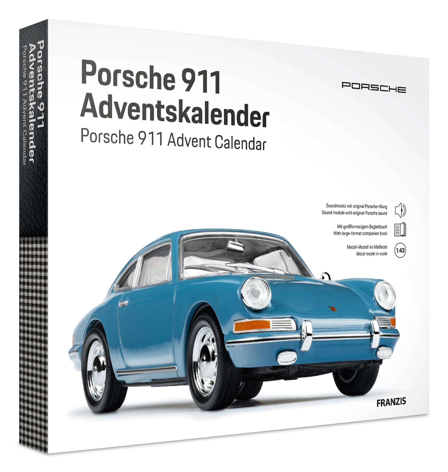 Porsche 911 Advent Calendar with Collector's Book 1:43