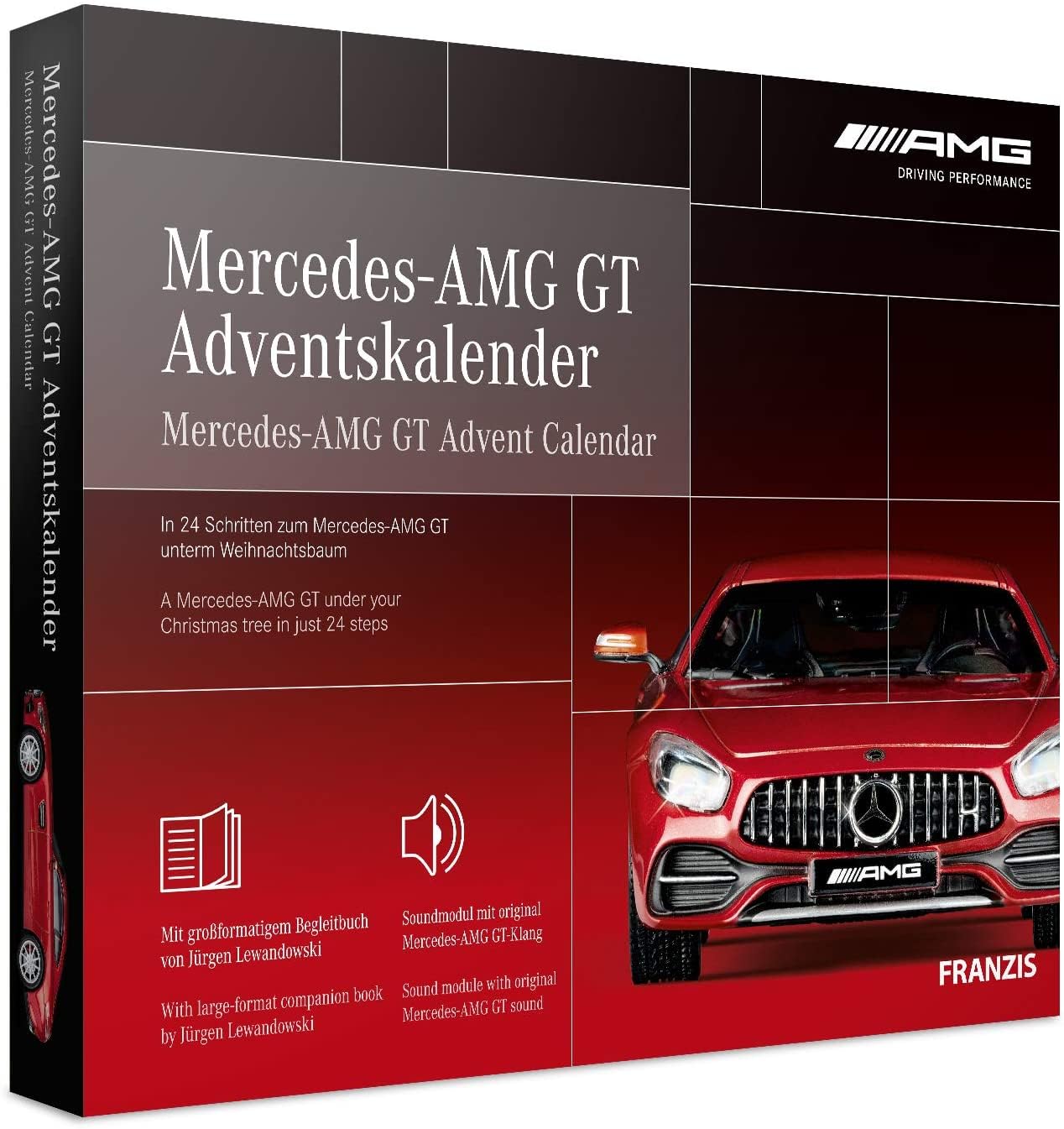 Mercedes-Benz AMG GT Advent Calendar 1:43