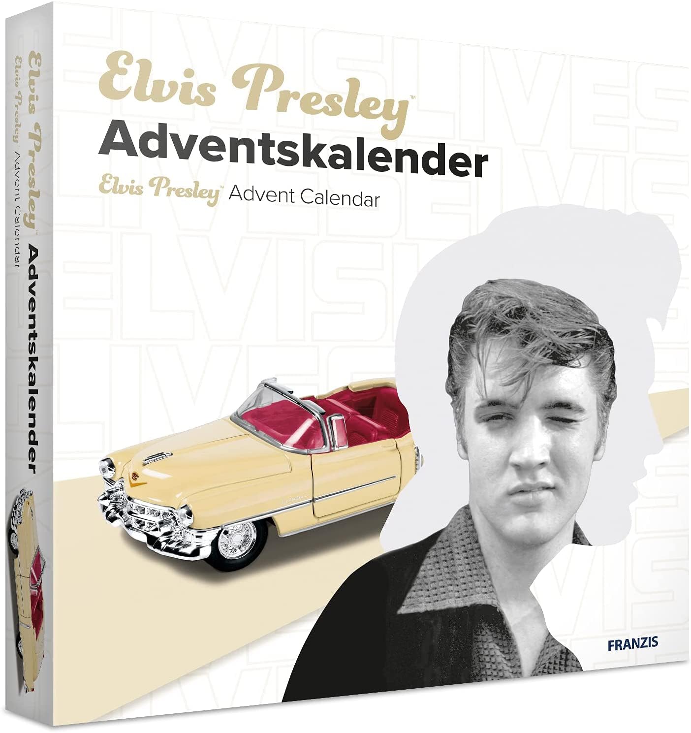 Elvis Presley Advent Calendar with 1953 Cadillac Eldorado 1:37