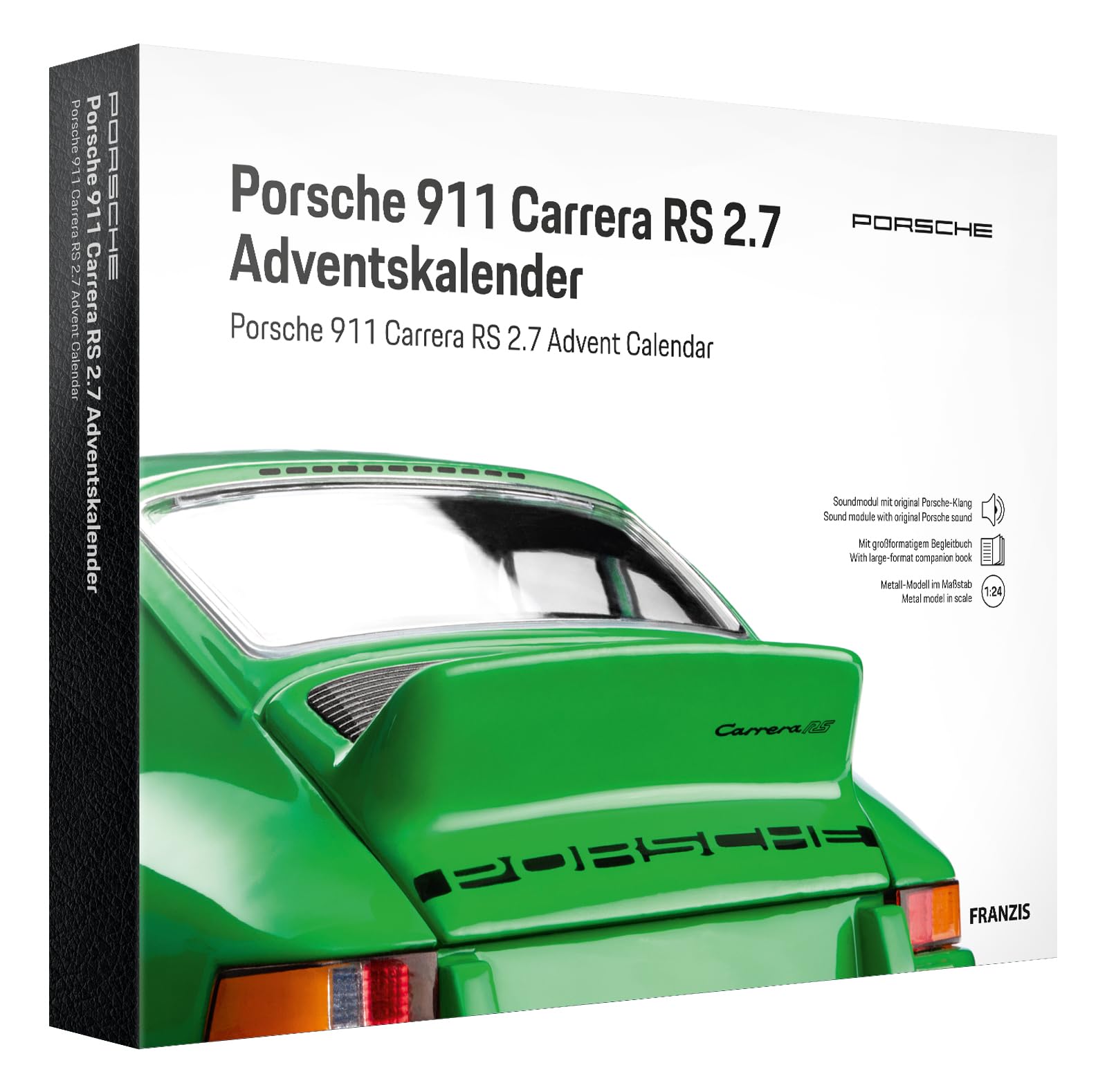 Porsche 911 Carrera RS 2.7 Advent Calendar 1:24