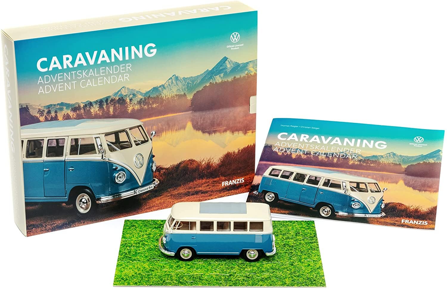 Volkswagen Bulli Caravaning Advent Calendar 1:24