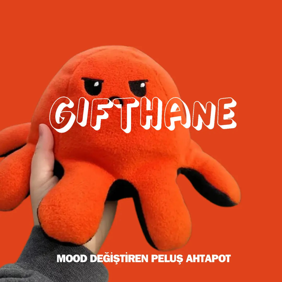 Mood Değiştiren Peluş Ahtapot