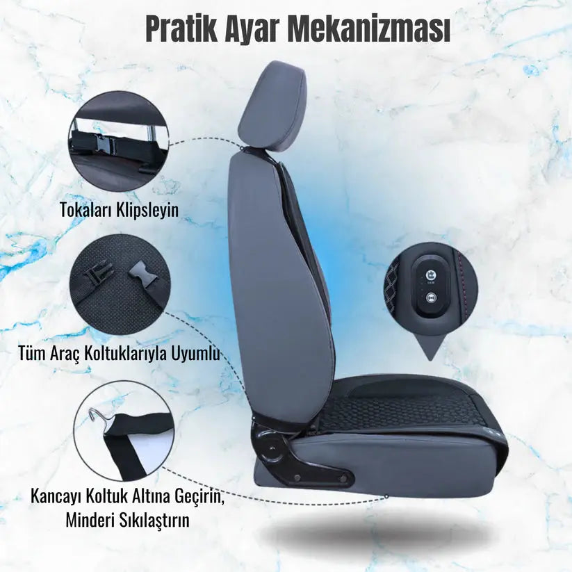 Fanlı Serinletici Koltuk Minderi Gifthane