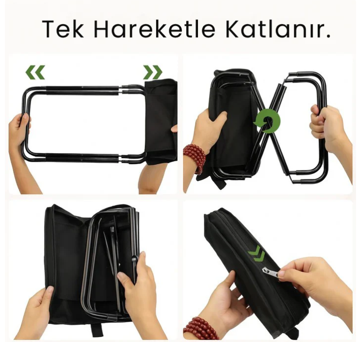 Katlanabilir Çanta Sandalye