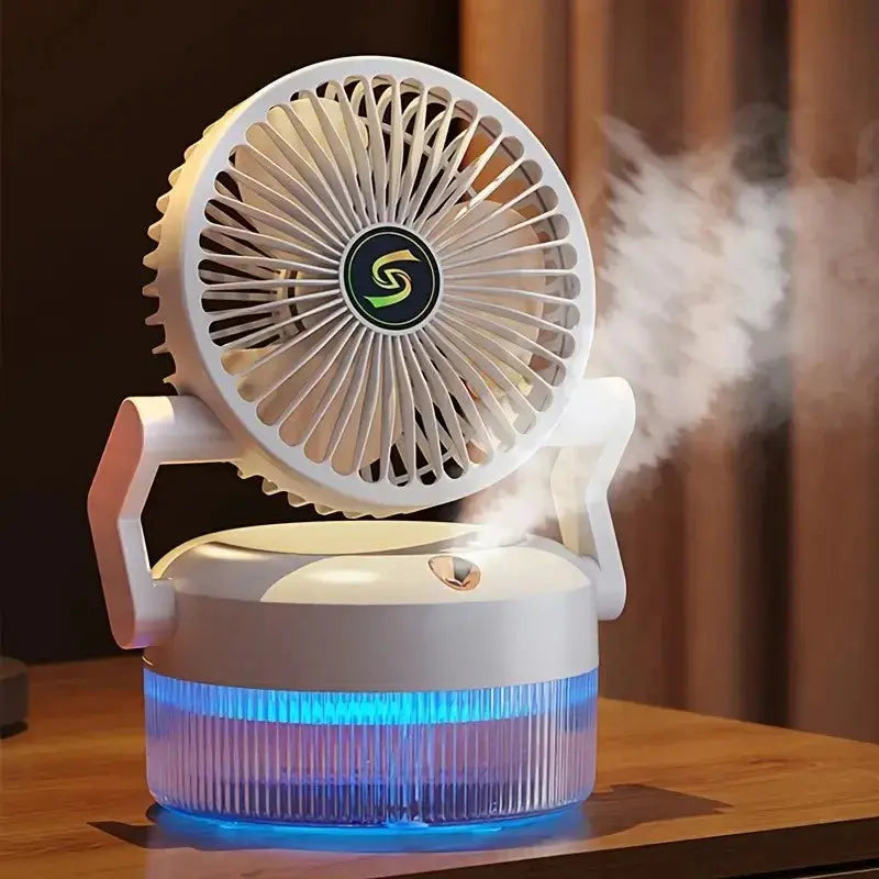 Katlanabilir USB Şarjlı Mini Soğutma Fanı Nemlendirici
