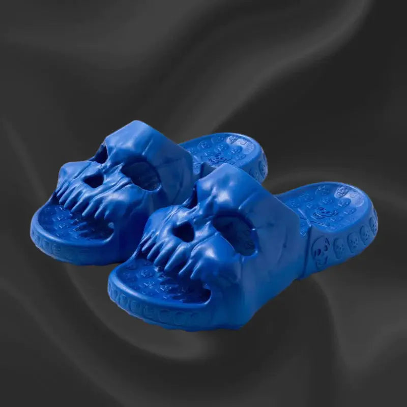 Skull Terlik - Kurukafa kış terliği