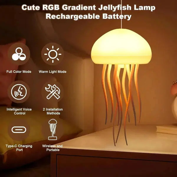 Mndstore™ Jellyfish LED Night Lamp