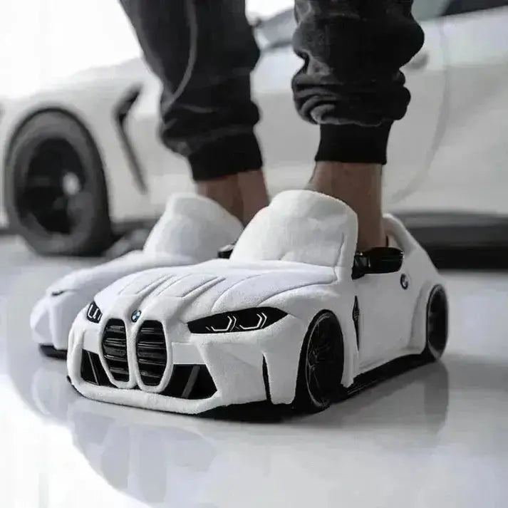 Mndstore™ Luxury Car Plush Slippers