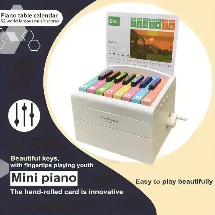 Mndstore™ Musical Piano Calendar