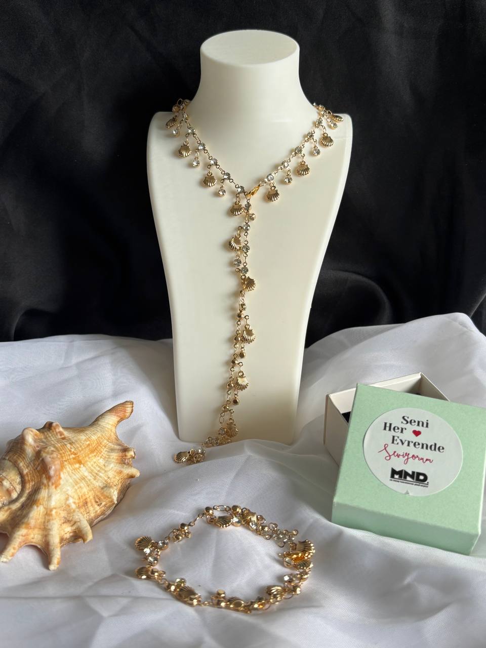 Y Kolye Deniz Kombin