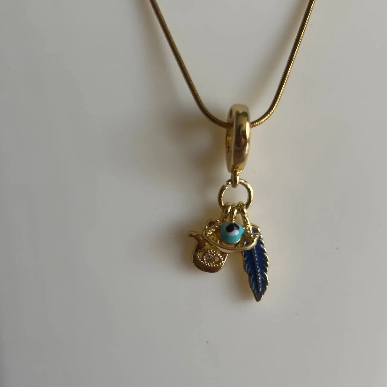 Nazar Boncuğu Üçlü Kombin