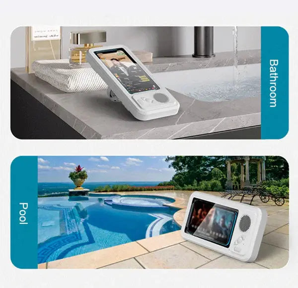 Waterproof Phone Case with Built-in Speaker