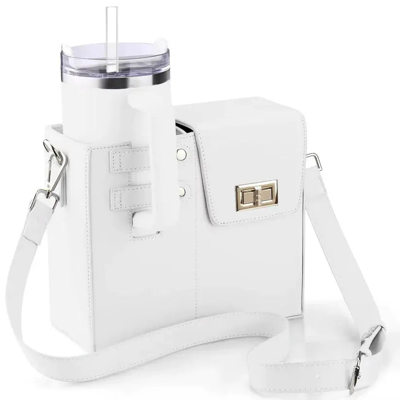 Gifthane™ Termos Bölmeli Deri Kol Çantası - Gifthane