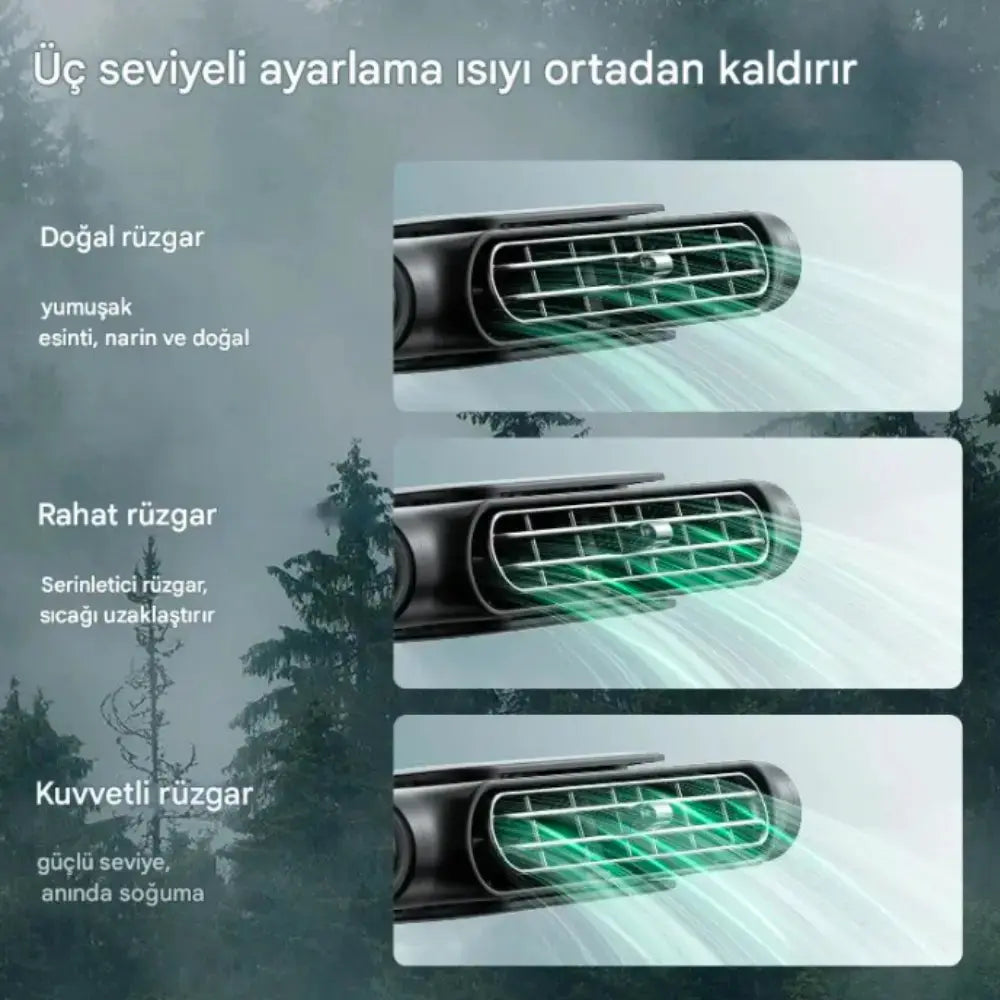 Araç Koltuğu Mini Klima Fanı