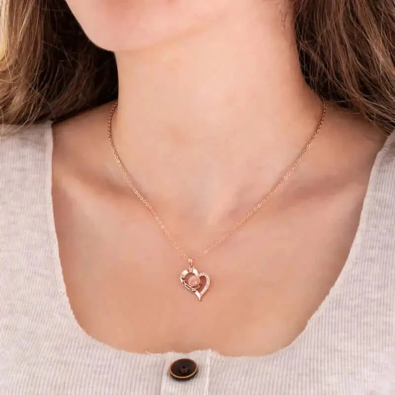 100 Dilde Seni Seviyorum Kolye