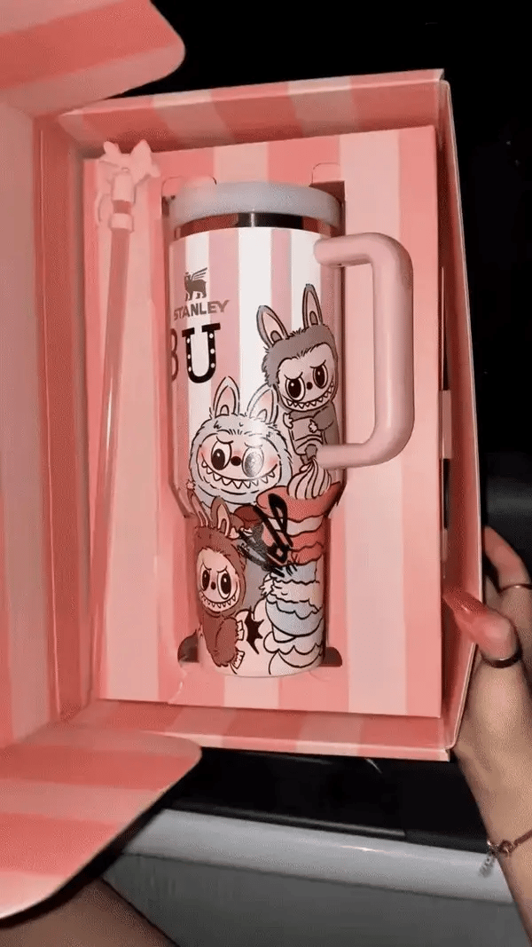 Labubu Stanley Stripe Insulated Cup