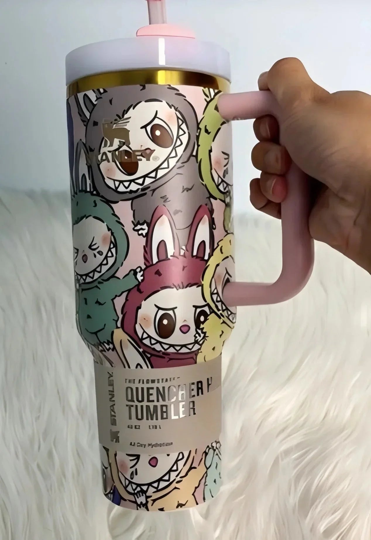 Labubu Stanley In-Car Insulated Cup