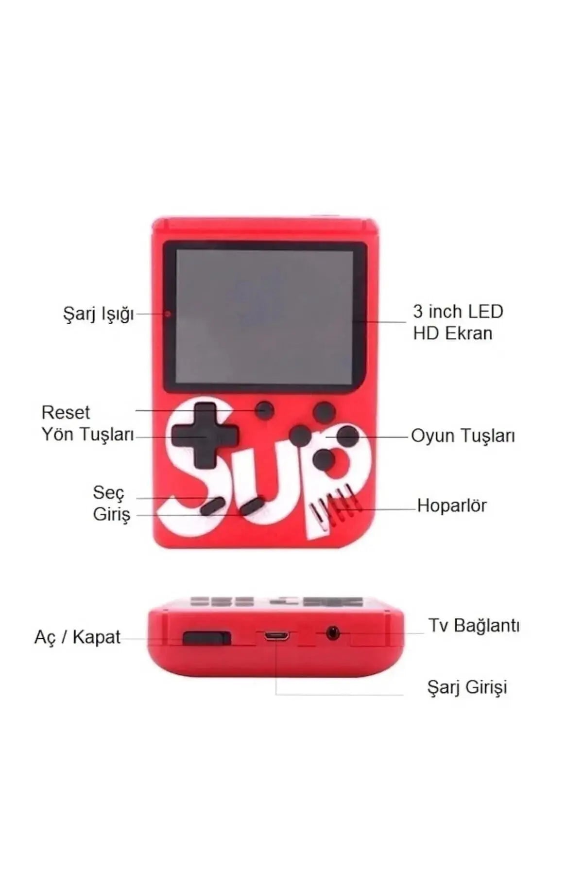 Nostalji Sorelis Oyunlu Mini Atari