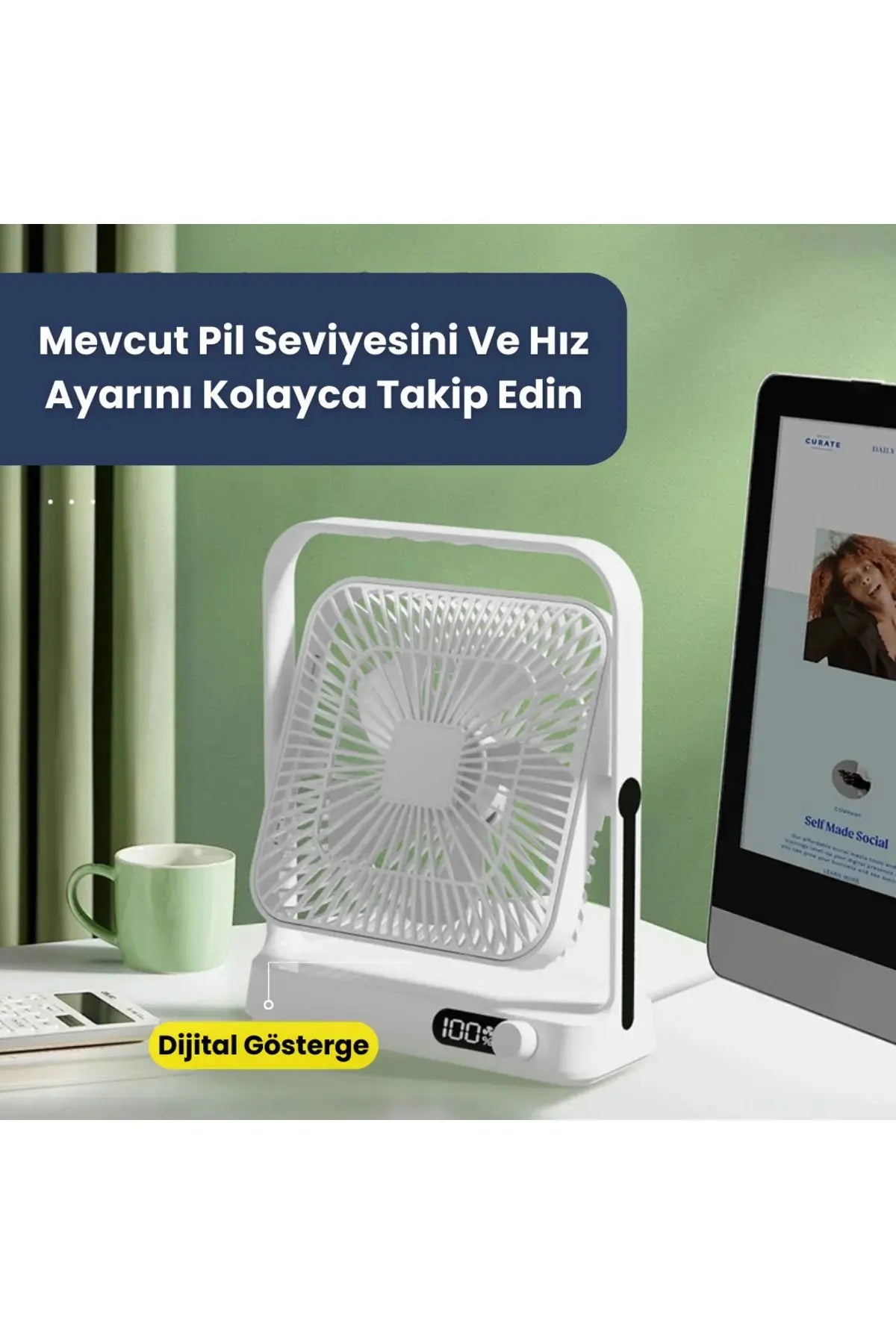 Mini Taşınabilir Fan