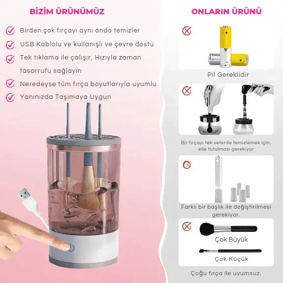 Makyaj Fırçası Temizleyicisi