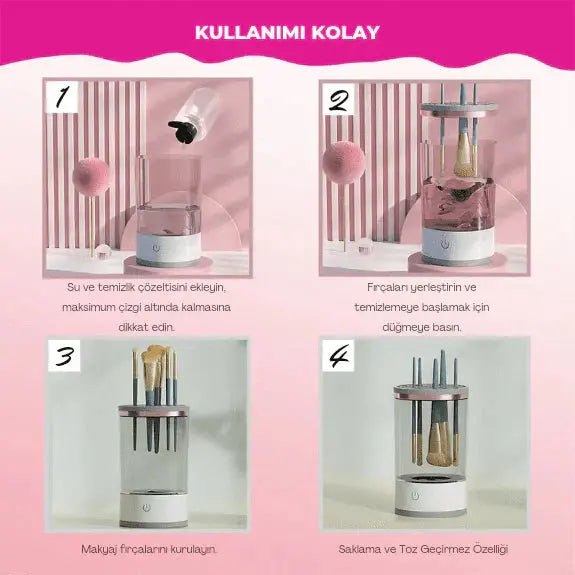 Makyaj Fırçası Temizleyicisi