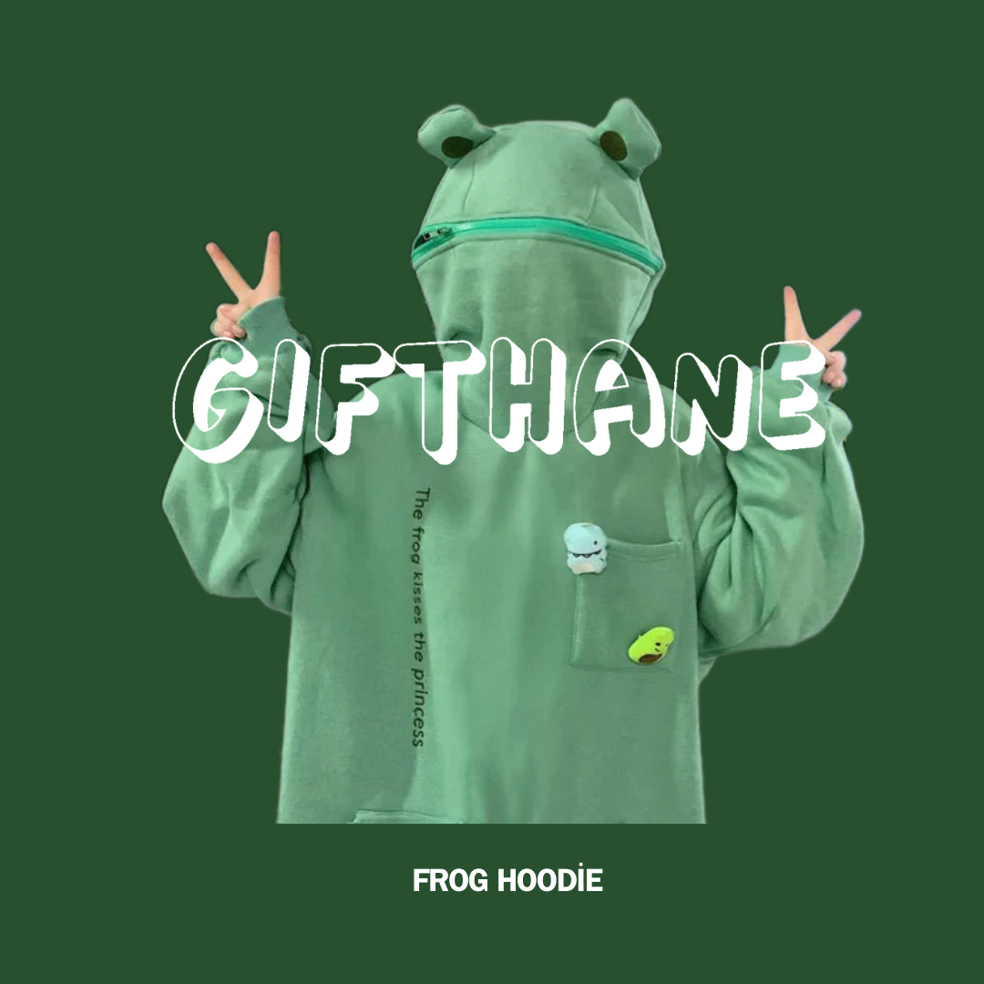 Gifthane Frog Hoodie