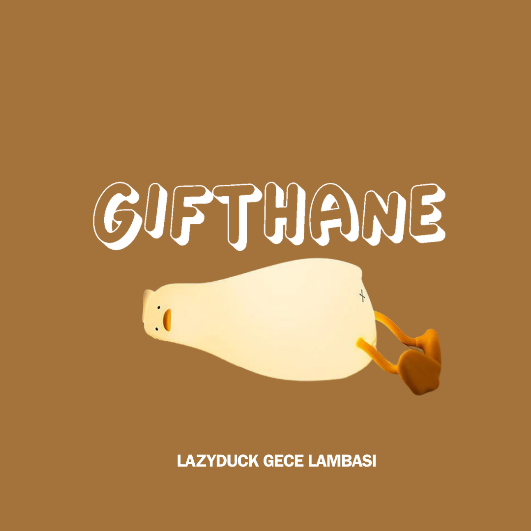 Gifthane™ LazyDuck Gece Lambası