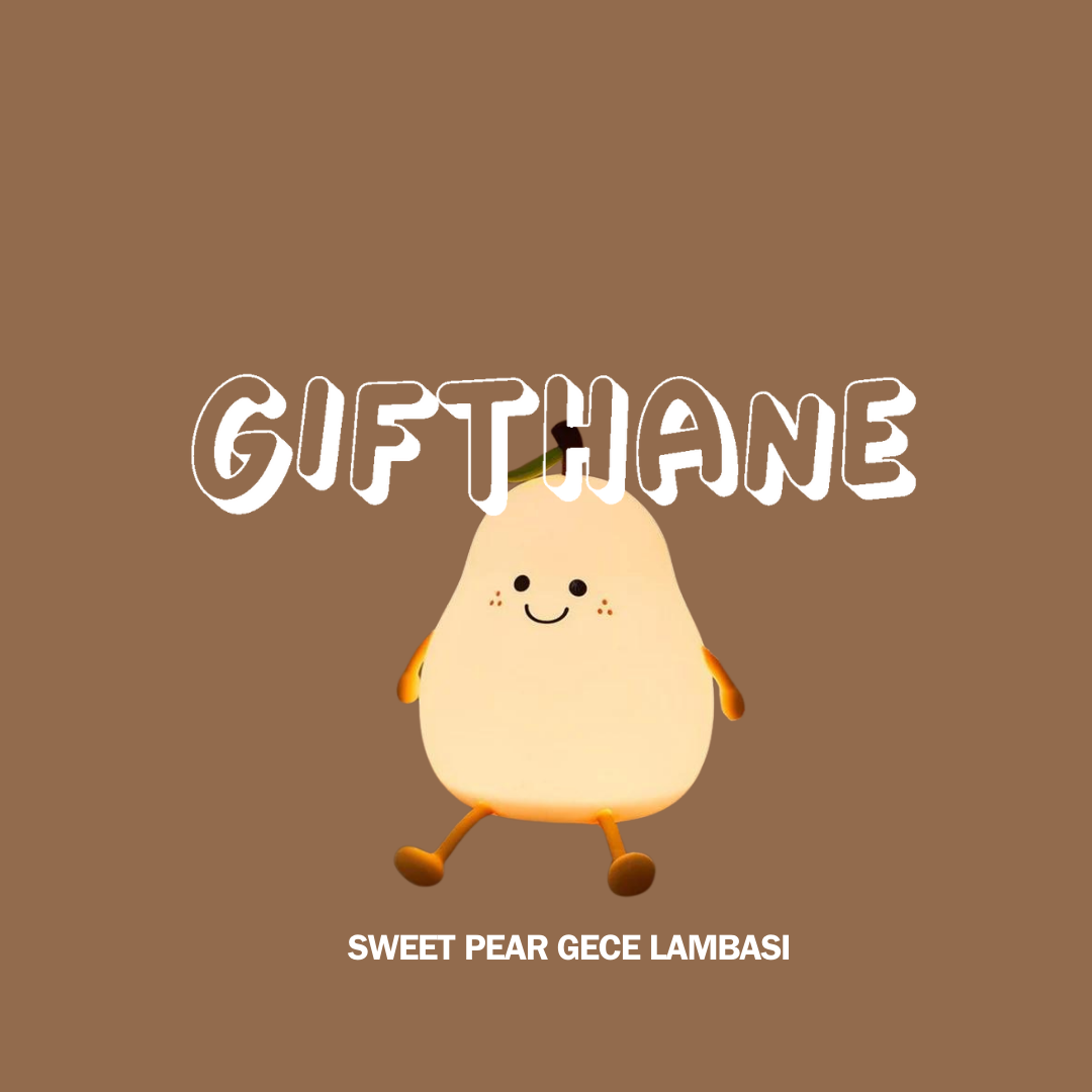 Gifthane™ Sweet Pear Gece Lambası