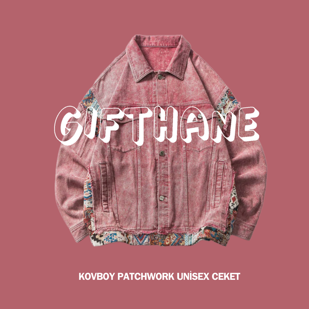 Gifthane Kovboy Patchwork Unisex Ceket