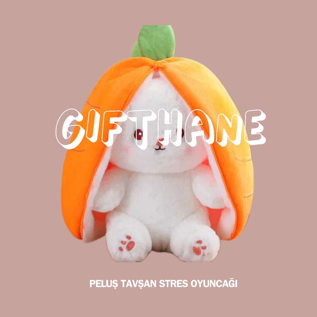 Gifthane Peluş Tavşan Stres Oyuncağı