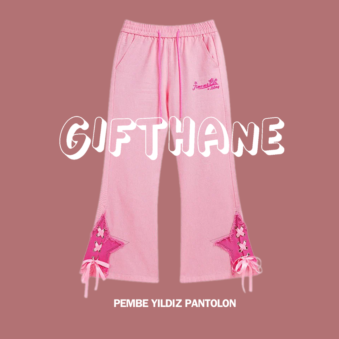 Gifthane Pembe Yıldız Pantolon