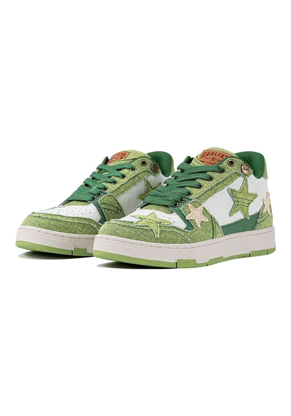 Retro Star Sneakers - Avocado