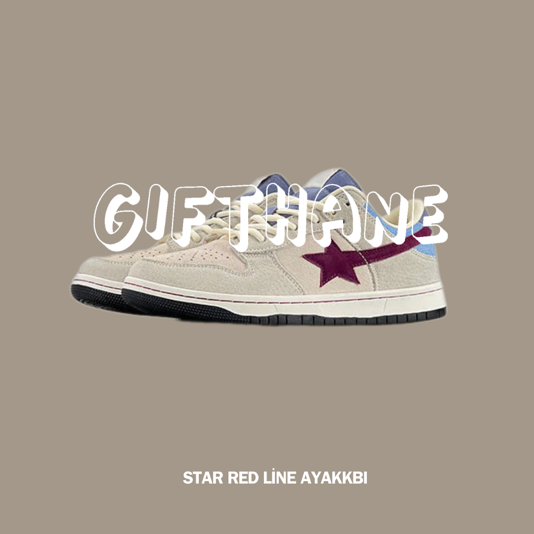 Gifthane Star Red Line Ayakkabı