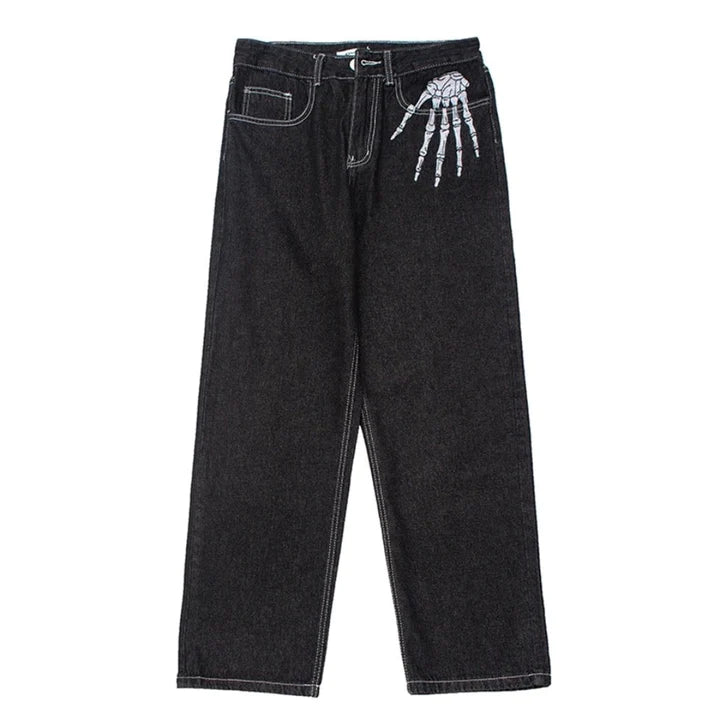 Gifthane İskelet Kemik Unisex Pantolon