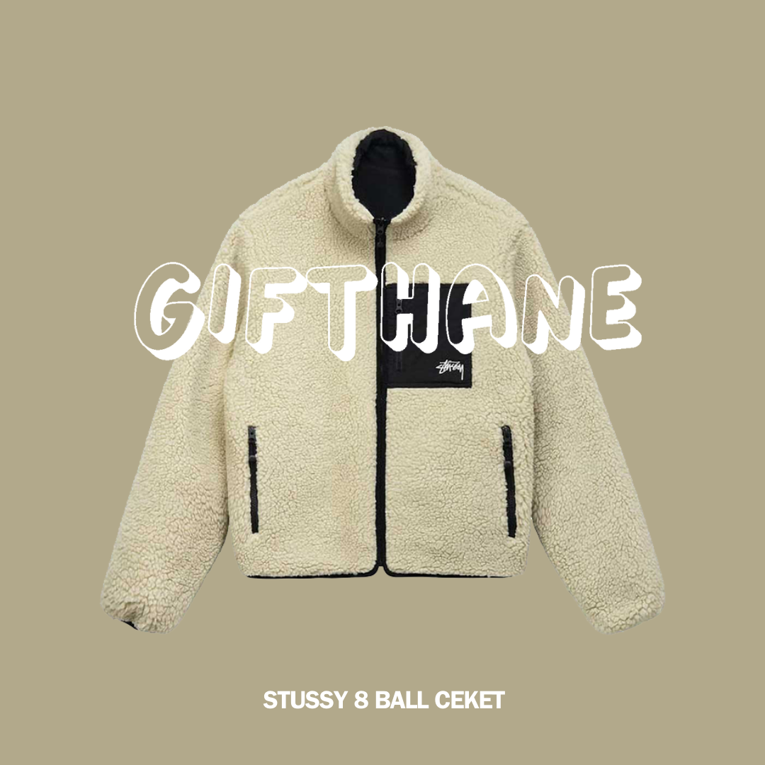 Stussy 8 Ball Fleece Ceket