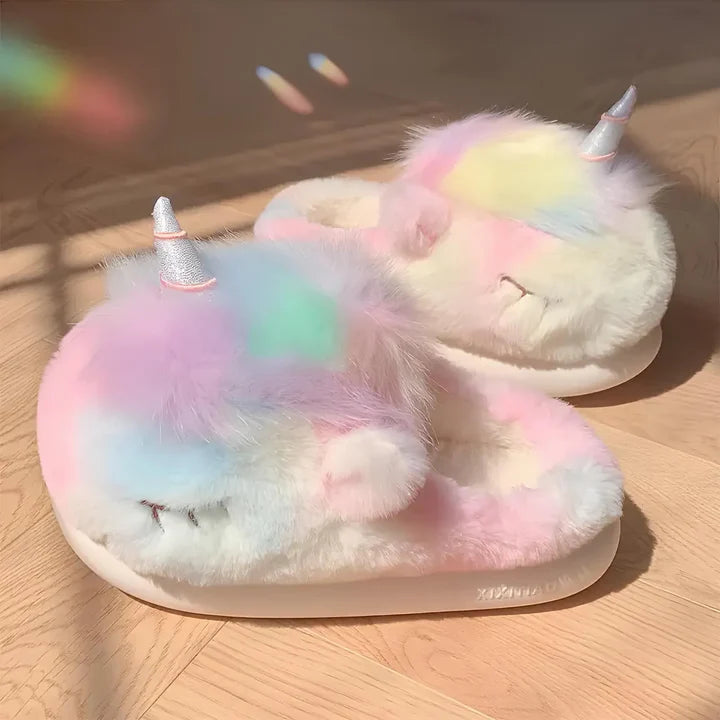 Unicorn Kışlık Ev Terliği