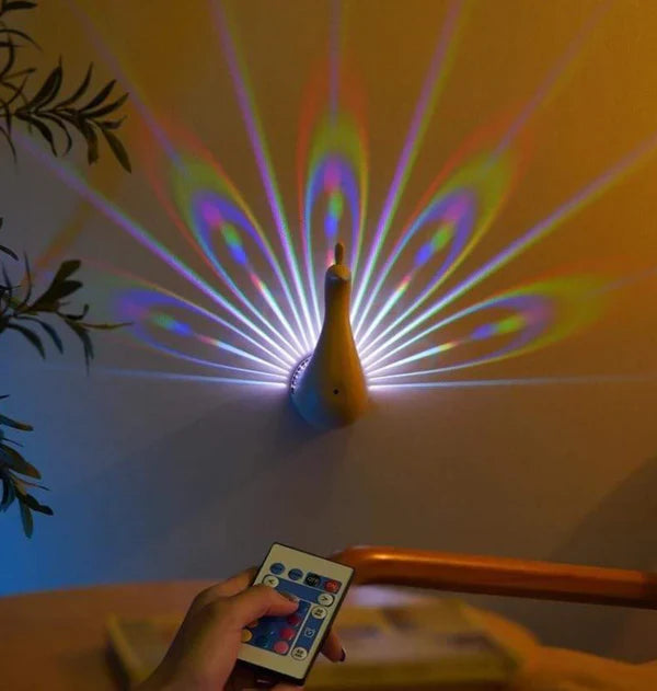 MNDStore™  Peacock Lamp