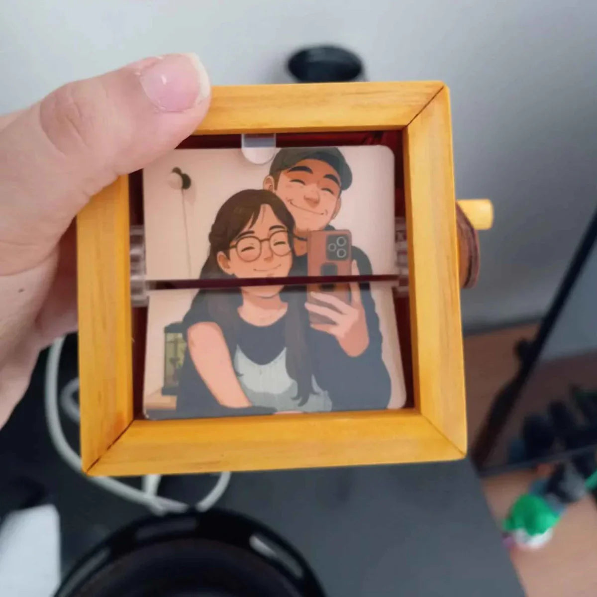 Mndstore Işıklı Özel Fotoğraf Kutusu